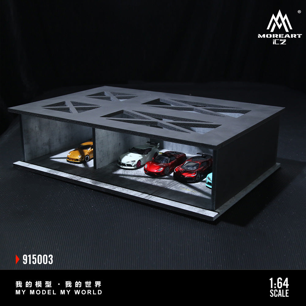 (Preorder) MoreArt 1:64 Undergroud Parking Garage Scene 03 MO915003