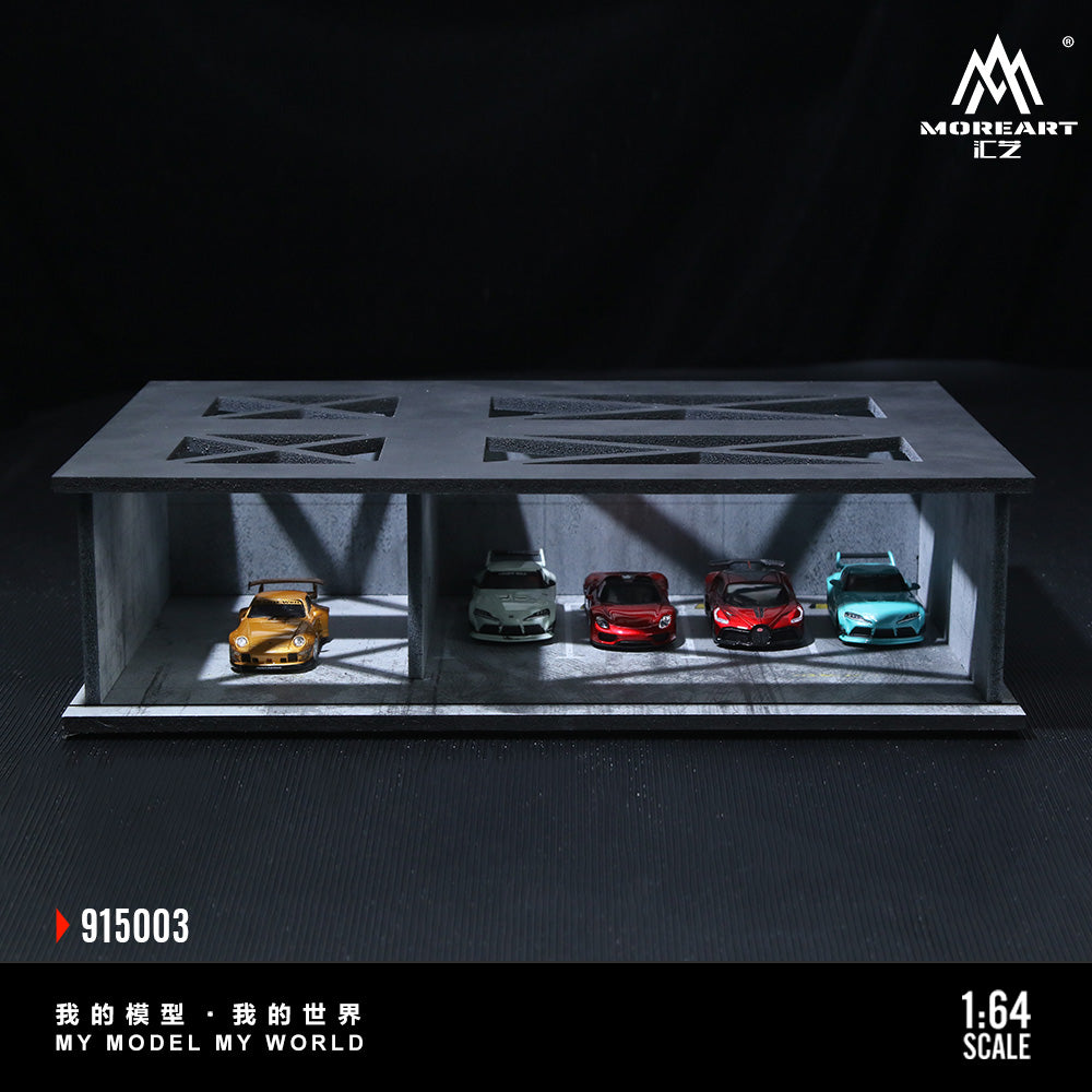 (Preorder) MoreArt 1:64 Undergroud Parking Garage Scene 03 MO915003