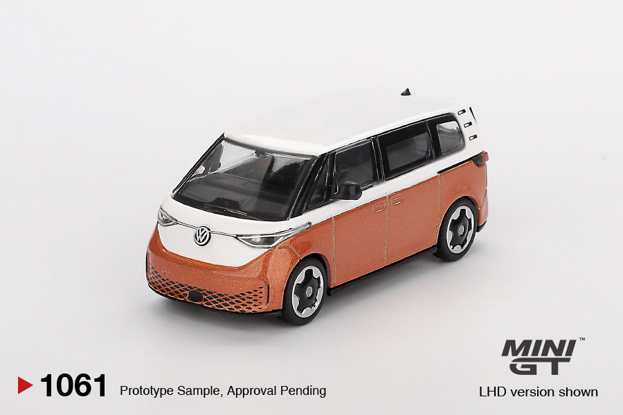 (Preorder) Mini GT 1:64 Volkswagen ID.Buzz – Candy White / Energetic Orange MGT01061-BL