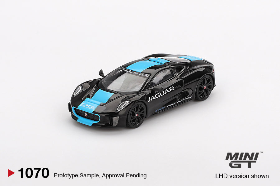 (Preorder) Mini GT 1:64 Jaguar C-X75 – Black MGT01070-BL
