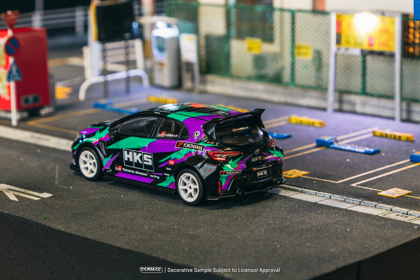 (Preorder) Tarmac Works 1:64 HKS Toyota GR Corolla T64G-066-HKS