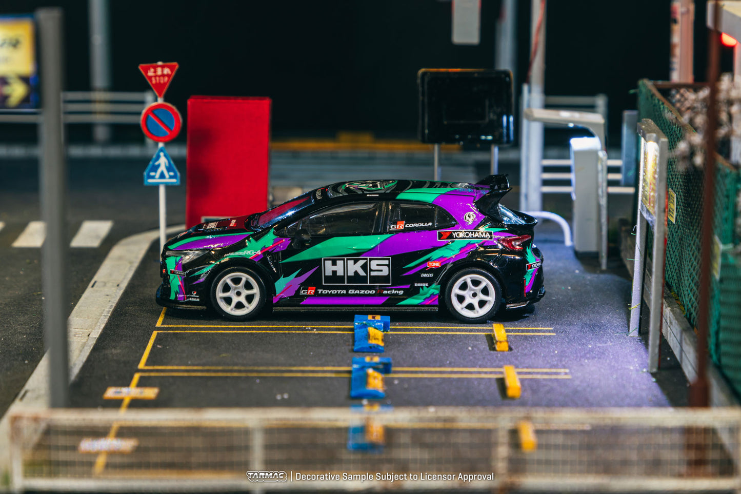 (Preorder) Tarmac Works 1:64 HKS Toyota GR Corolla T64G-066-HKS