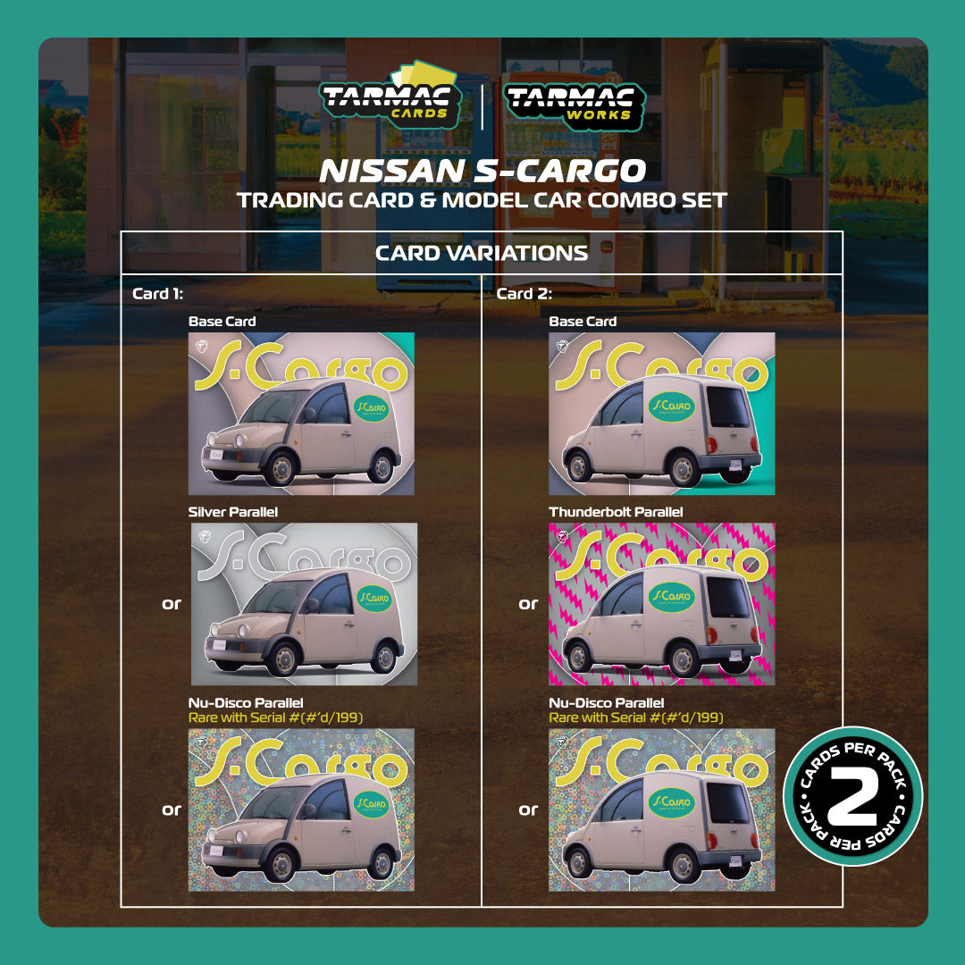 Tarmac Works 1:64 Nissan S-Cargo Presentation T64G-073-PRE