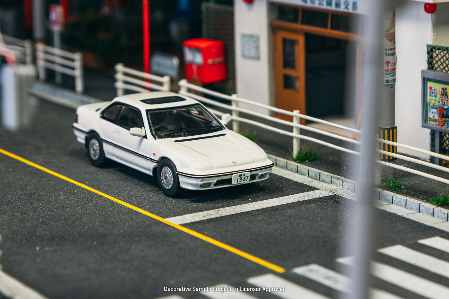 Tarmac Works x J Collection 1:64 Honda Prelude (BA4) White JC64-TL009-WH