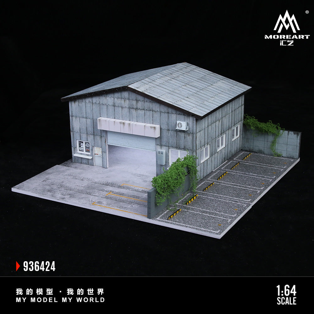 MoreArt 1:64 Factory Building C Diorama MO936424