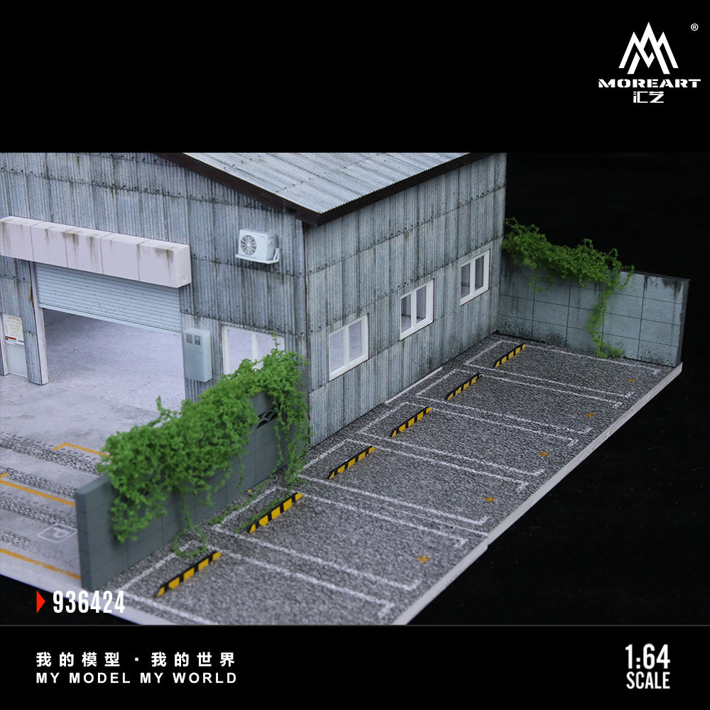 MoreArt 1:64 Factory Building C Diorama MO936424