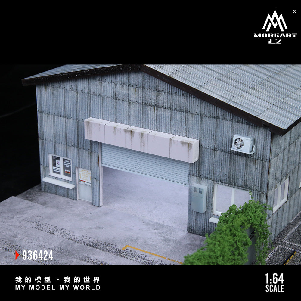 MoreArt 1:64 Factory Building C Diorama MO936424