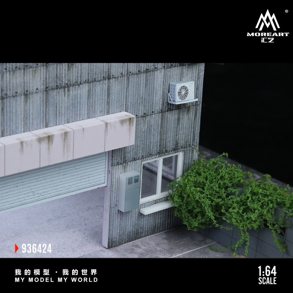 MoreArt 1:64 Factory Building C Diorama MO936424