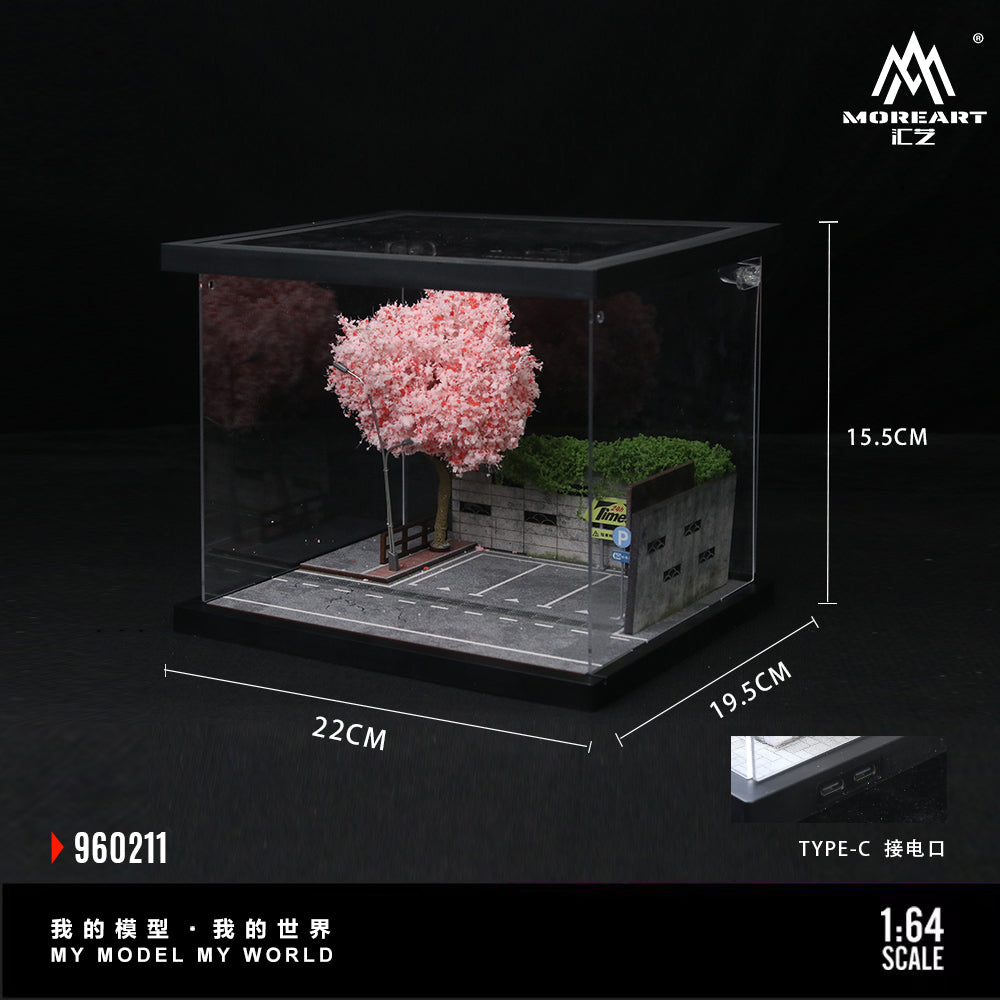 (Preorder) MoreArt 1:64 Street Scene Assembly Series 11 Diorama MO960211