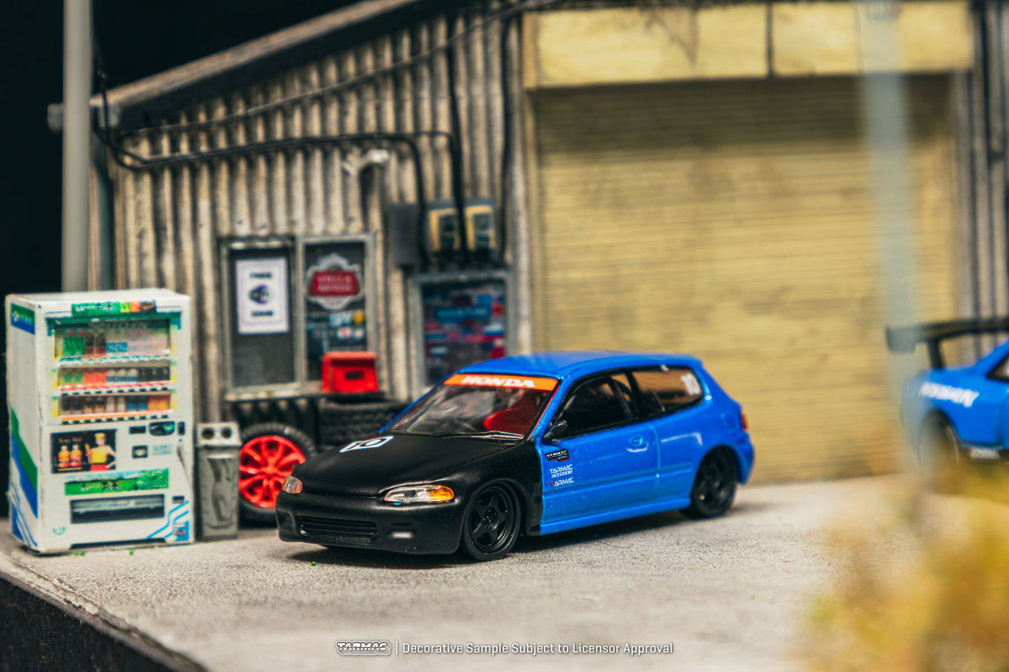 (Preorder) Tarmac Works 1:64 Honda Civic EG6 Tarmac Works 10th Anniversary T64-TL001-10TH