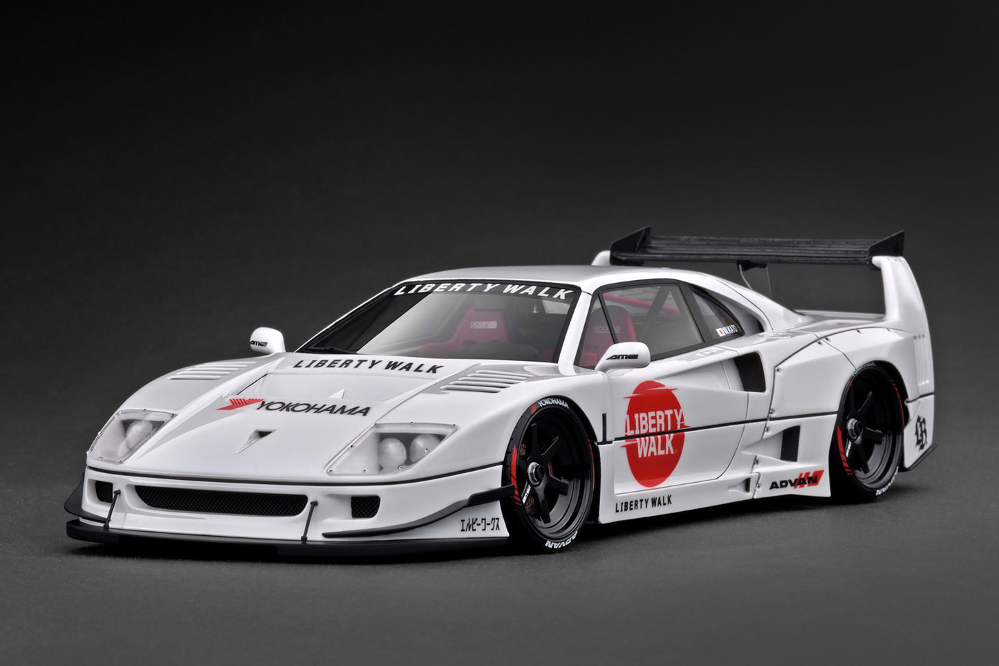 Ignition Model 1:18 LB-WORKS 40 White IG3752