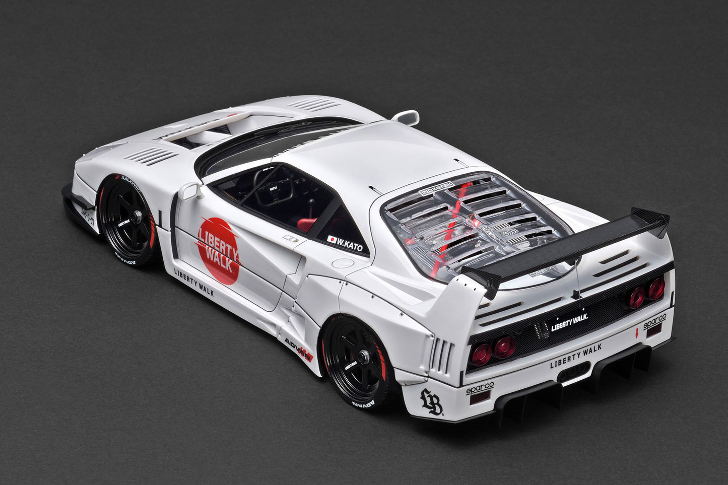 Ignition Model 1:18 LB-WORKS 40 White IG3752