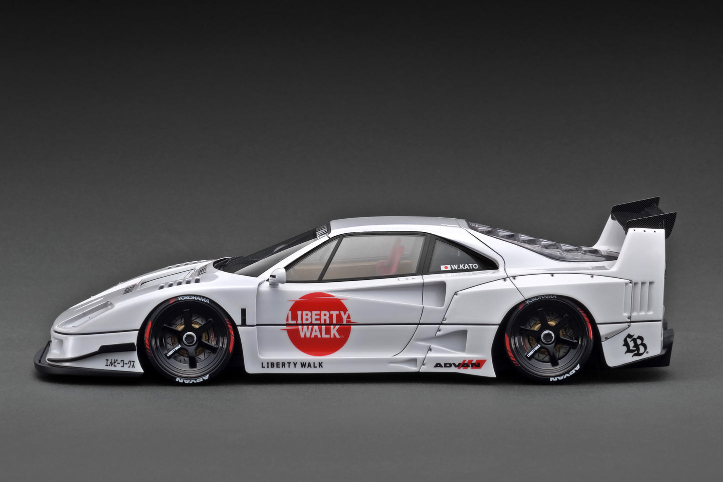Ignition Model 1:18 LB-WORKS 40 White IG3752