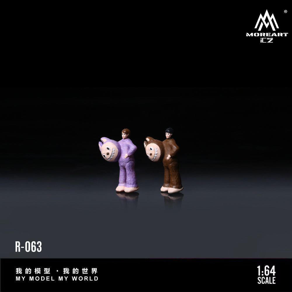 MoreArt 1:64 Off Duty Doll Set MO223063