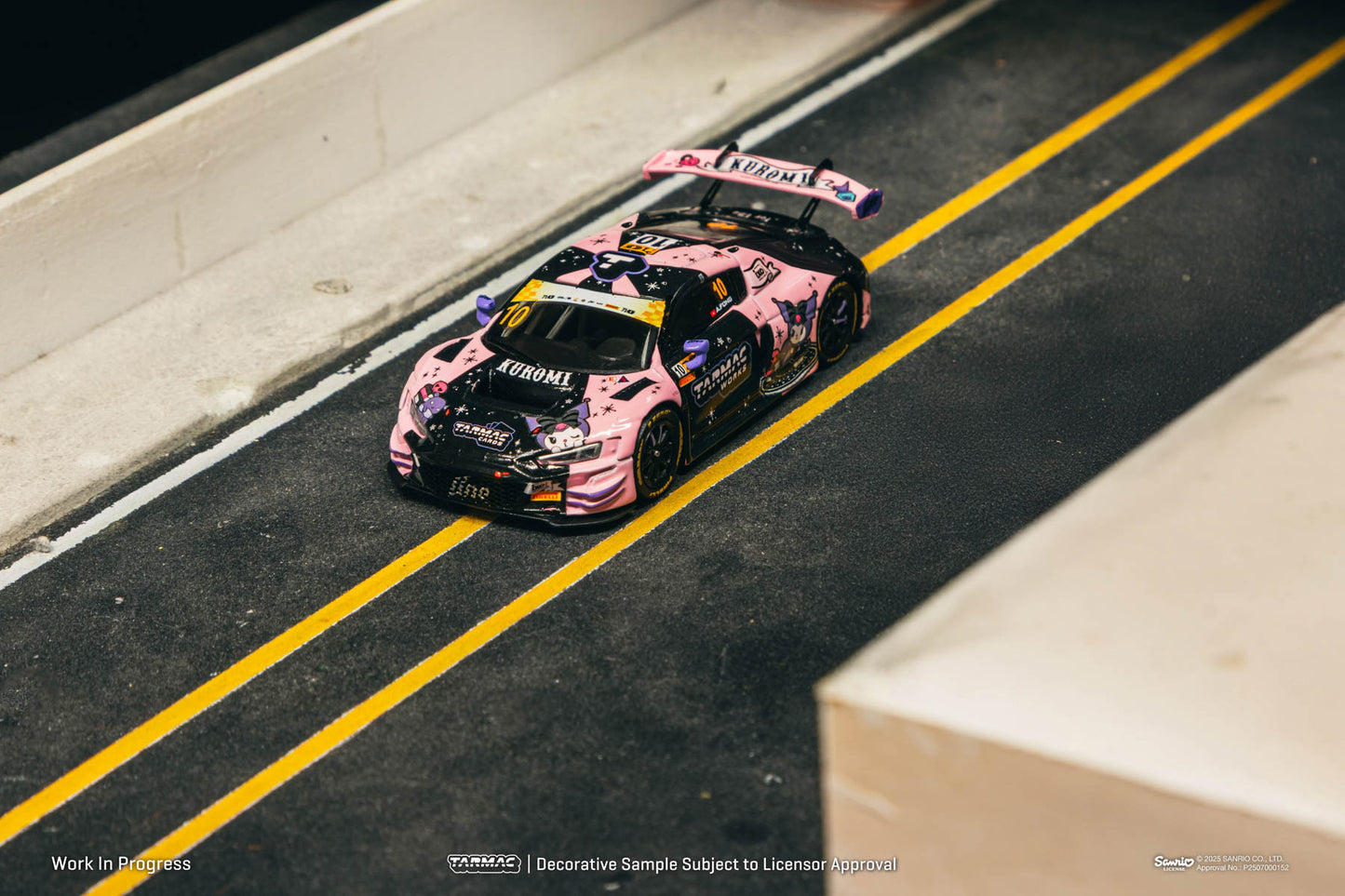 (Preorder) Tarmac Works 1:64 Audi R8 LMS GT3 evo II Macau GT Cup - FIA GT World Cup T64-043-24MGP10