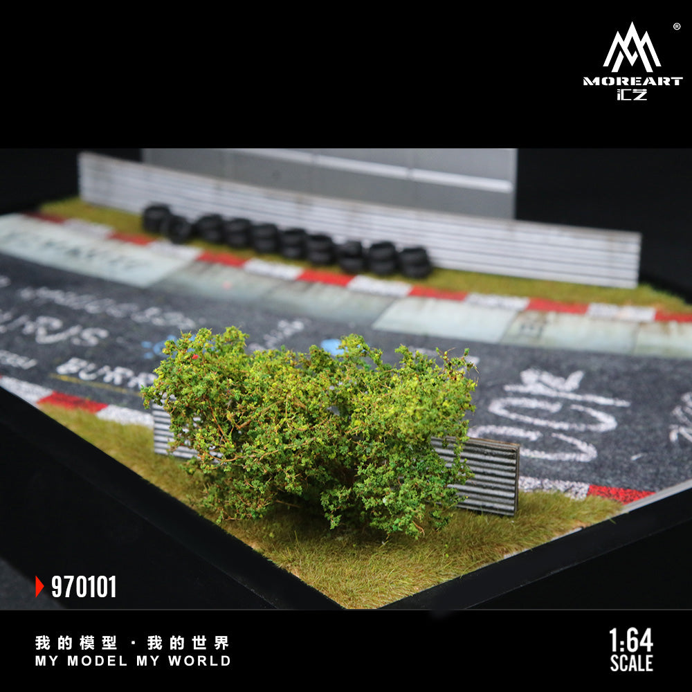 (Preorder) MoreArt 1:64 Nürburgring Track 01 Model Diorama MO970101