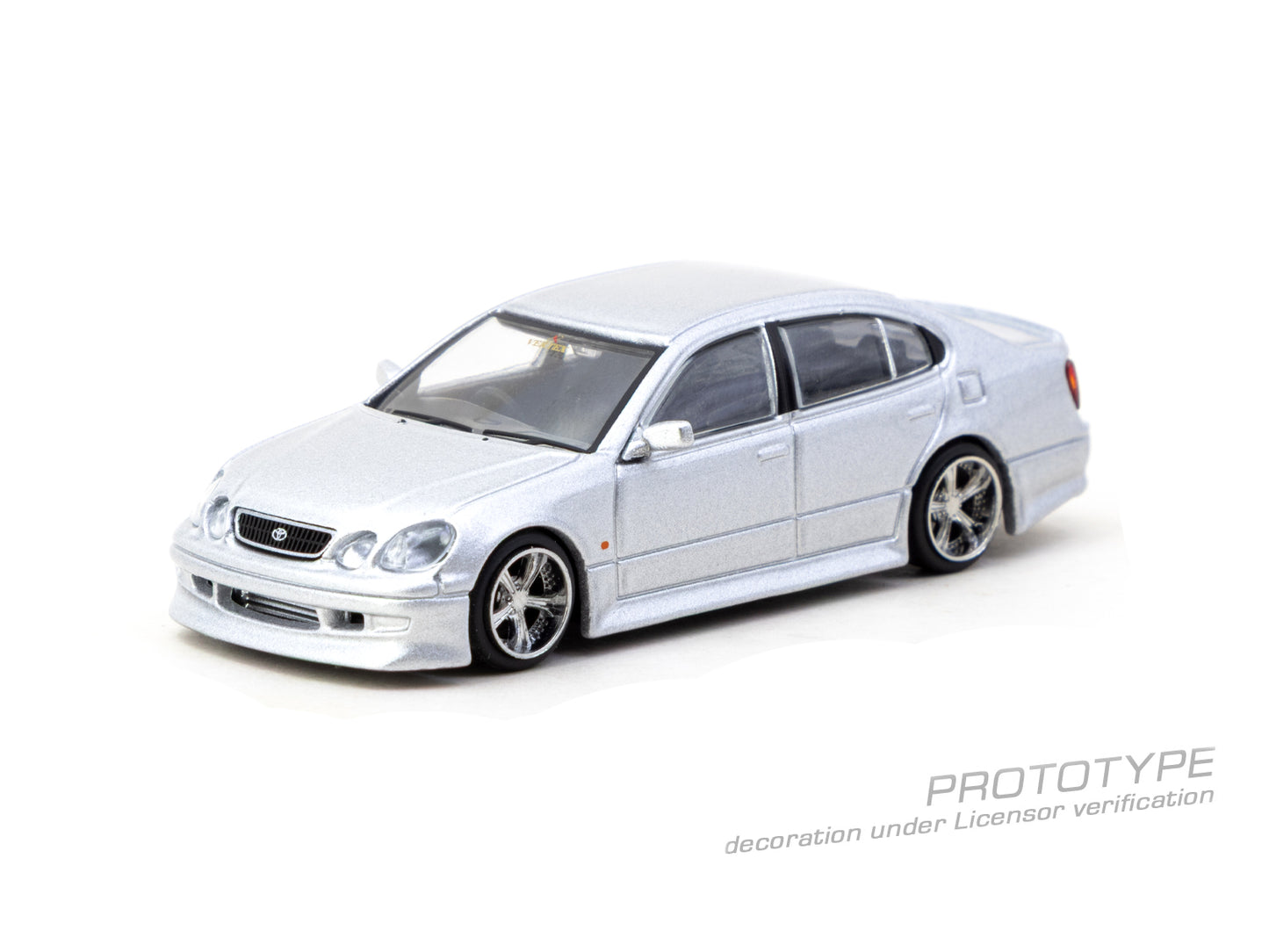 (Preorder) Tarmac Works 1:64 VERTEX Toyota Aristo JZS161 Silver T64G-081-SL