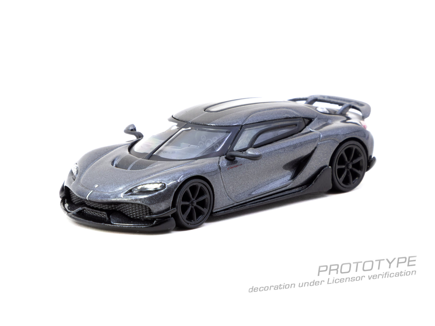 (Preorder) Tarmac Works 1:64 Koenigsegg Gemera Grey T64G-TL053-GY