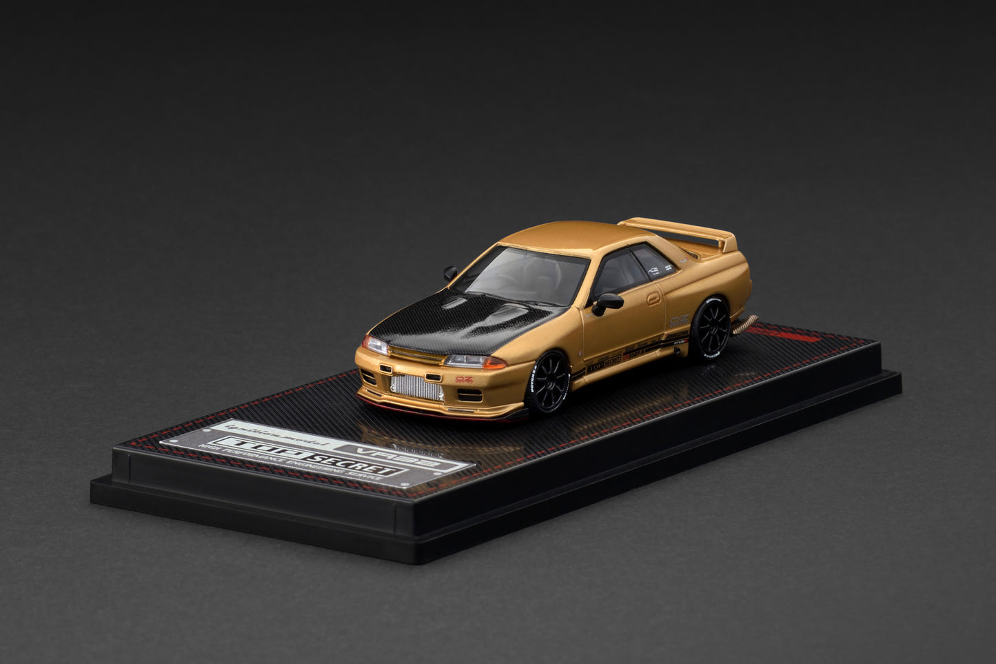 (Preorder) Ignition Model 1:64 TOP SECRET GT-R (VR32) Gold IG3846