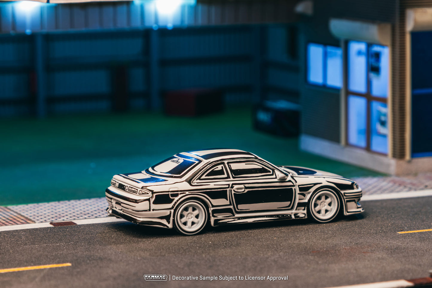 (Preorder) Tarmac Works 1:64 VERTEX Silvia (S14) - Designed by JOSHUA VIDES T64G-018-JV