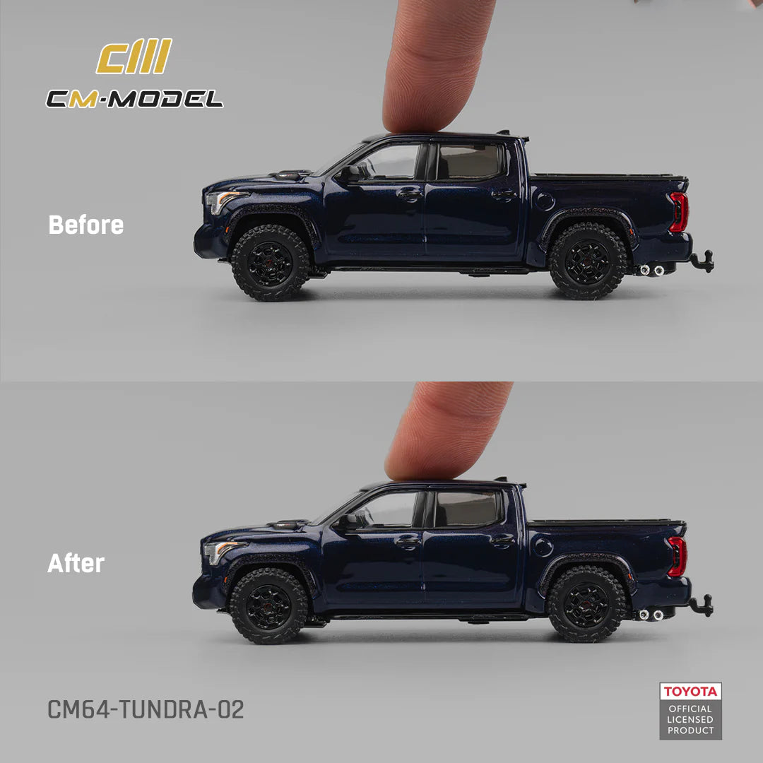 CM Model 1:64 Toyota Tundra Metallic Blue CM64-TUNDRA-02 (Preorder)