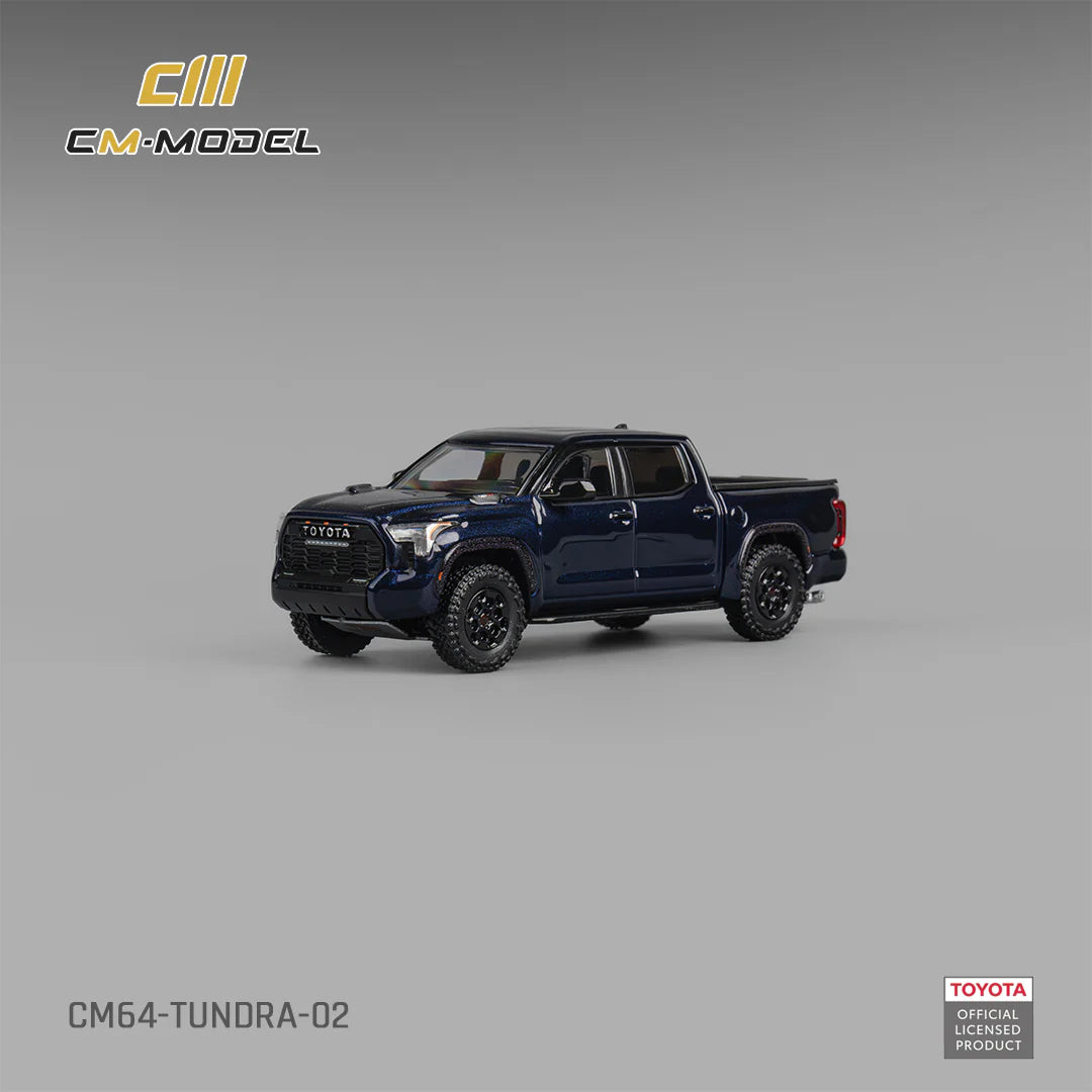 CM Model 1:64 Toyota Tundra Metallic Blue CM64-TUNDRA-02 (Preorder)