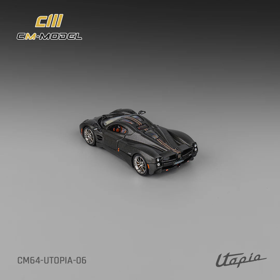 CM Model 1:64 Pagani Utopia Full Carbon with Red Line CM64-UTOPIA-06 (Preorder)
