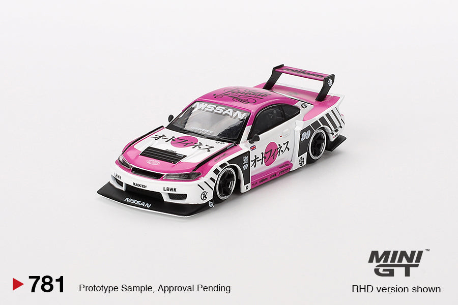 Mini GT 1:64 Nissan LB-Super Silhouette S15 SILVIA Auto Finesse SEMA 2023