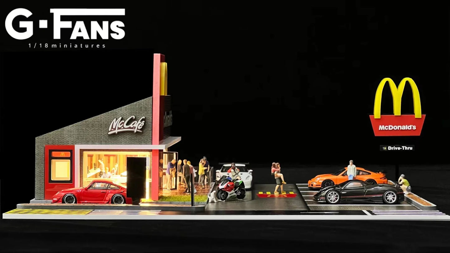 G-Fans 64 McDonald’s Diorama 710033