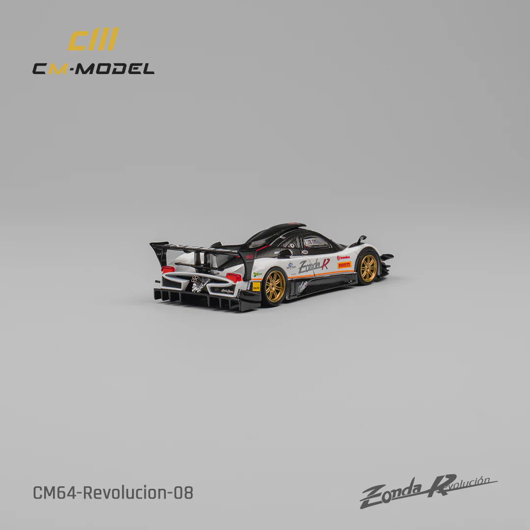 CM Model 1:64 Pagani Zonda Rev White