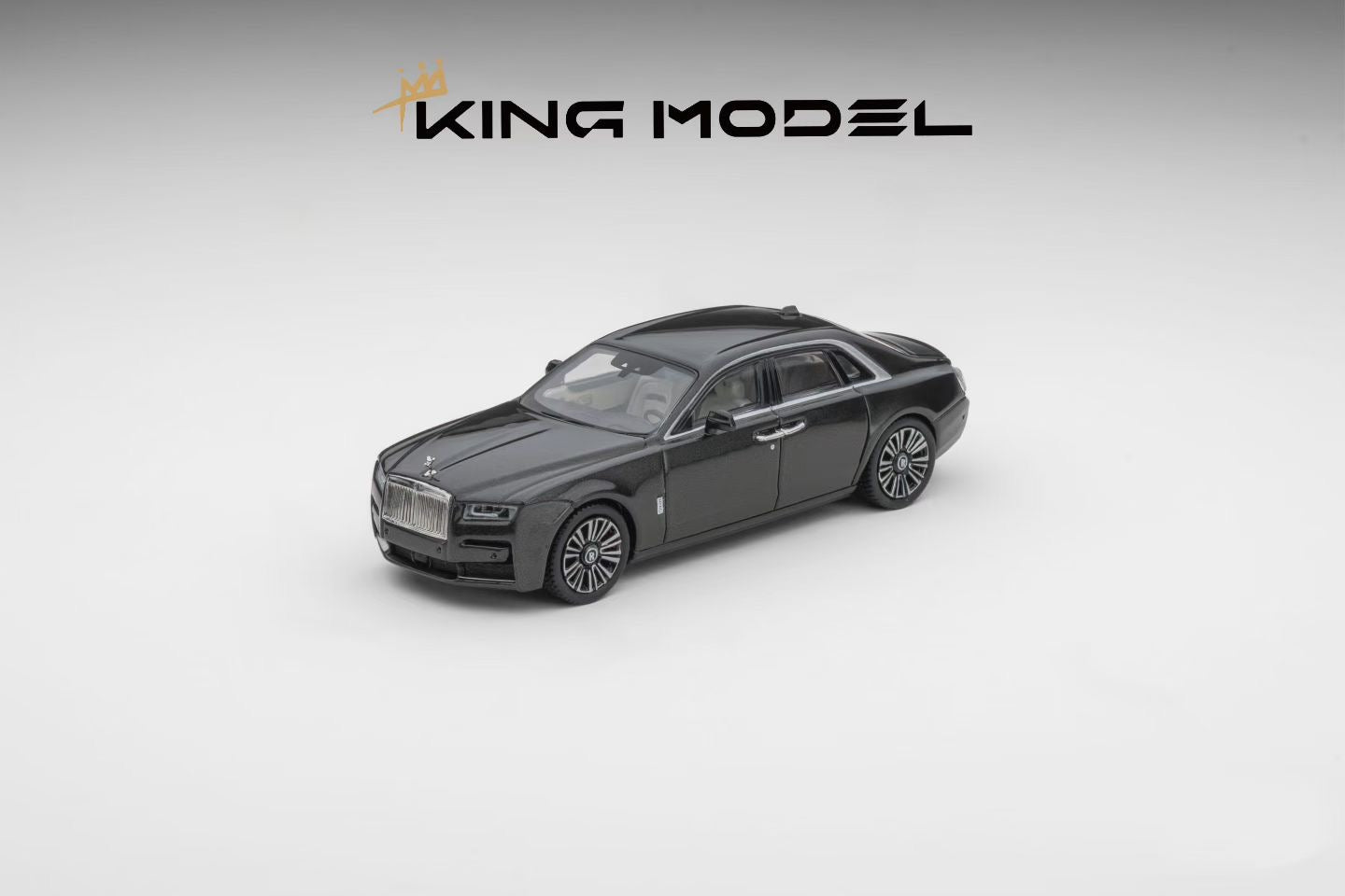 King Model 1:64 Rolls Royce Ghost Black/White [2 Colors] – CarBro MC