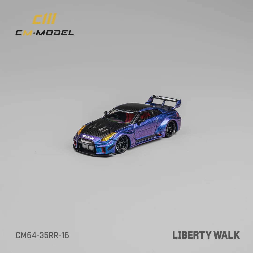 CM Model 1:64 Nissan LBWK 35GT-RR Chameleon with Carbon