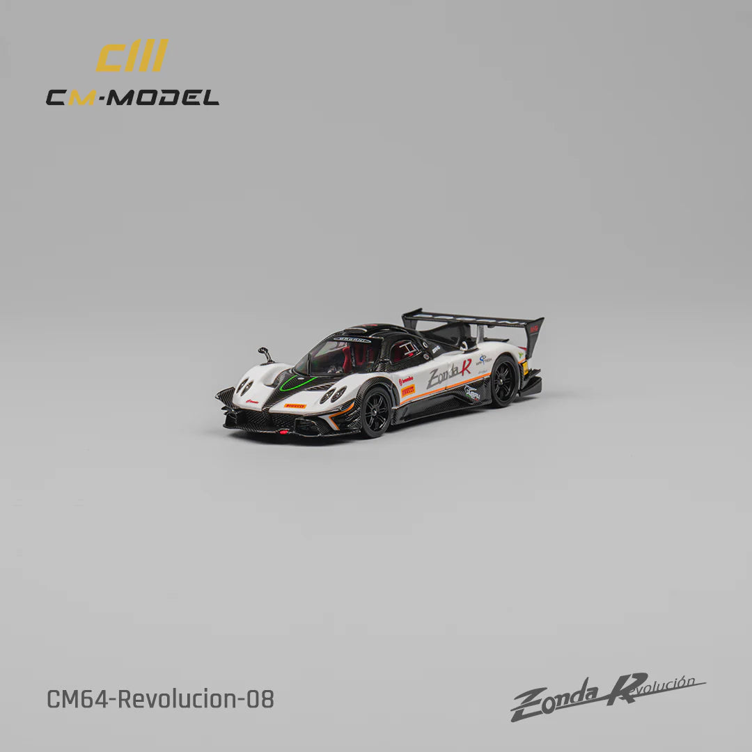 CM Model 1:64 Pagani Zonda Rev White