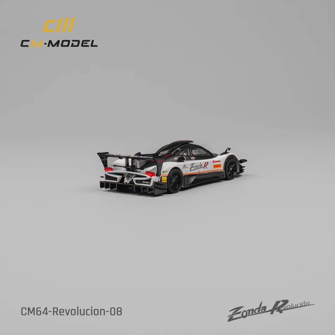 CM Model 1:64 Pagani Zonda Rev White