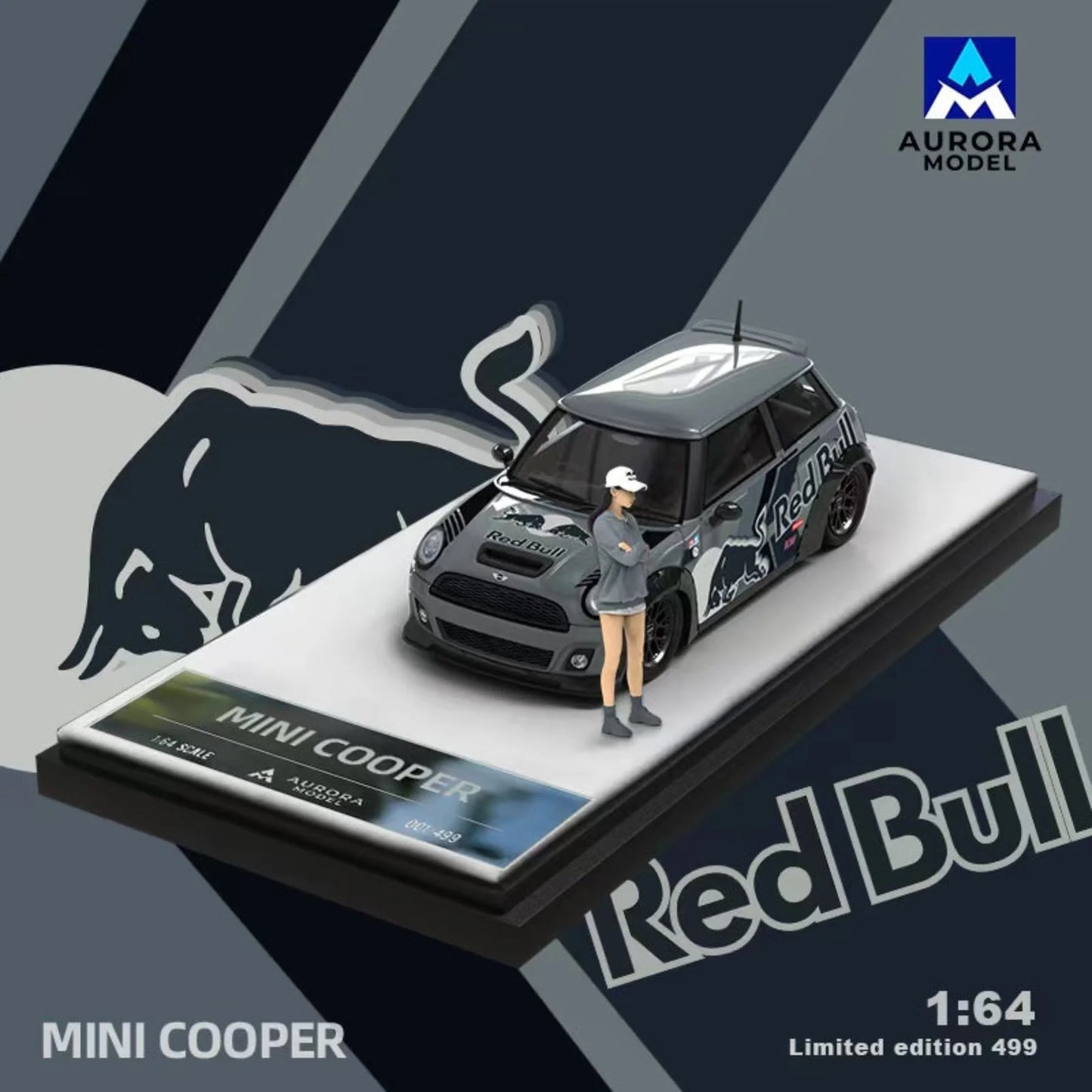 (Preorder) Aurora Model 1:64 BMW Mini Cooper (2 Versions)