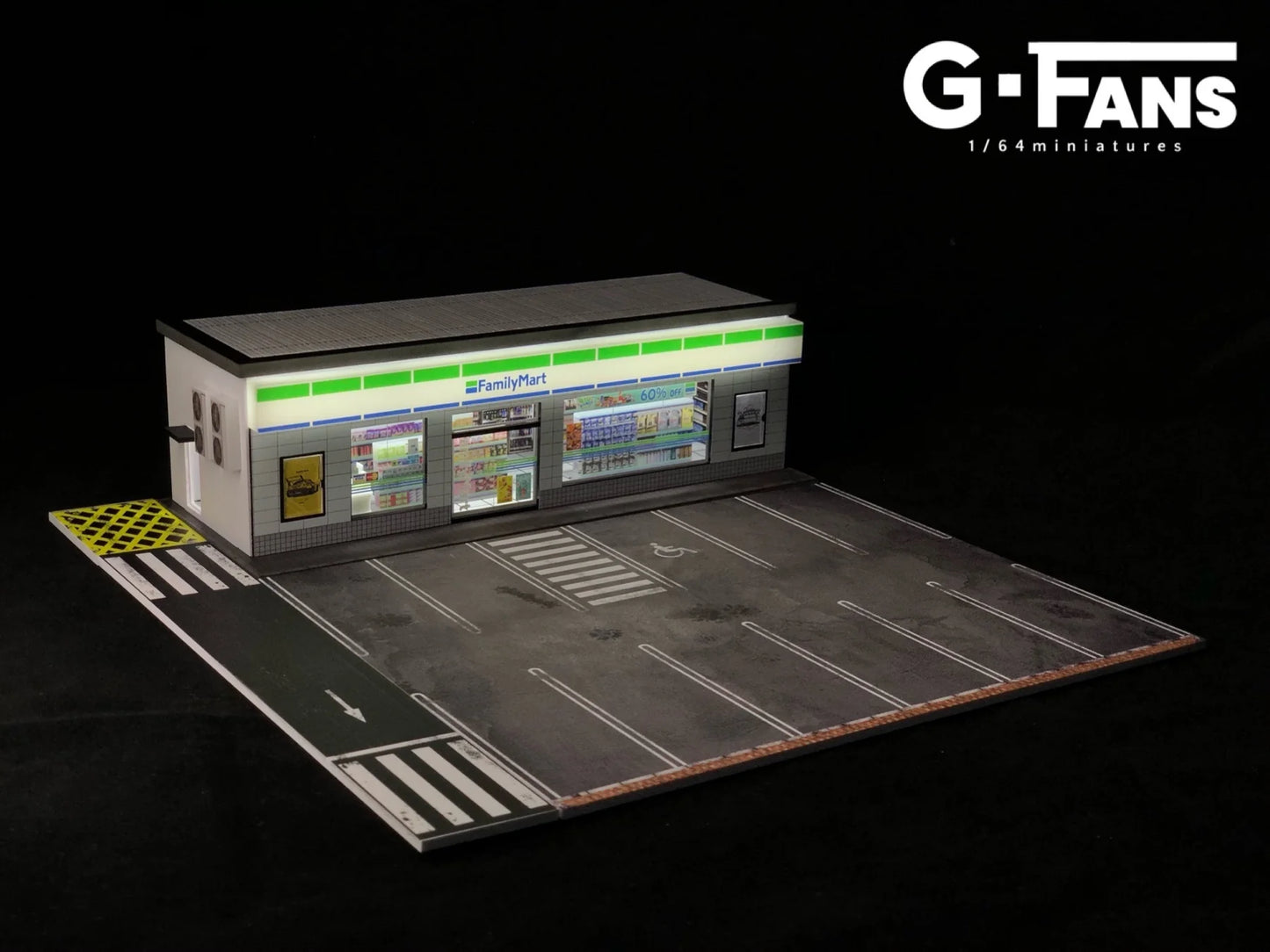 G-Fans 1:64 FamilyMart Diorama 710021