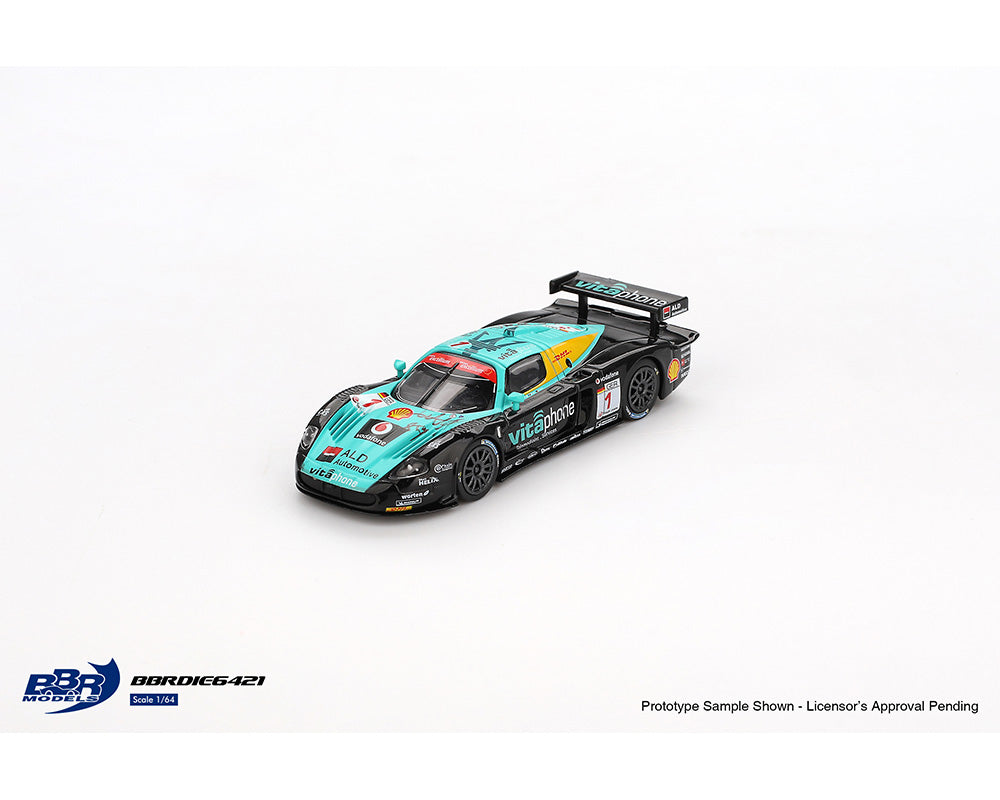 (Preorder) BBR Models 1:64 Maserati MC12 Competizione #1 Vitaphone Racing Team 2008 Spa 24 Hrs. Winner – Limited Edition BBRDIE6421