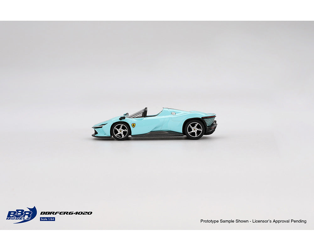 (Preorder) BBR Models 1:64 Ferrari Daytona SP3 – Light Blue – Limited Edition BBRFER64020