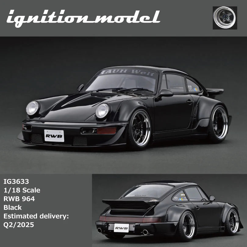 Ignition Model 1:18 RWB 964 Black