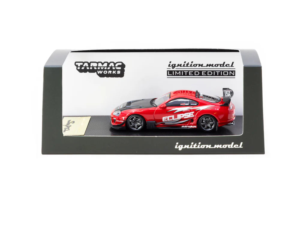 Ignition Model x Tarmac Works 1:64 Toyota Supra (JZA80) RZ Red Ignition Model x Tarmac Works 1:64 Toyota Supra (JZA80) RZ Red