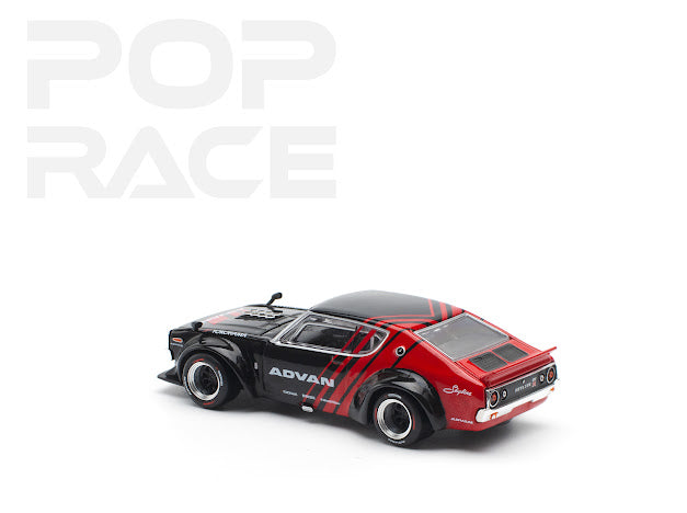 Pop Race 1:64 Skyline GT-R Drift (Kenmeri) - Advan Livery PR640199