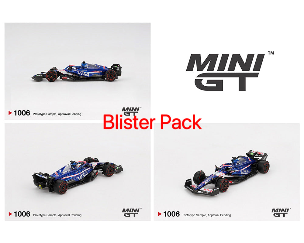 Mini GT 1:64 RB VCARB 01 #3 Daniel Ricciardo 2024 F1 2024 Bahrain GP MGT01006-BL (Preorder)