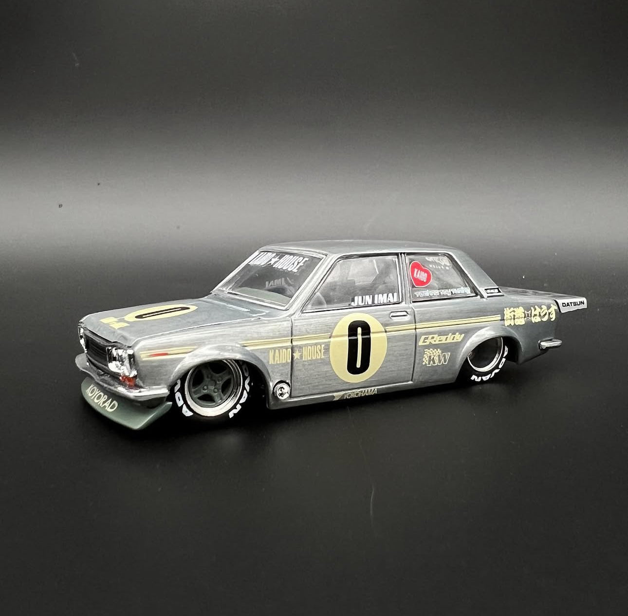 Kaido House x Mini GT 1:64 Datsun 510 Pro Street OG Green [Chase