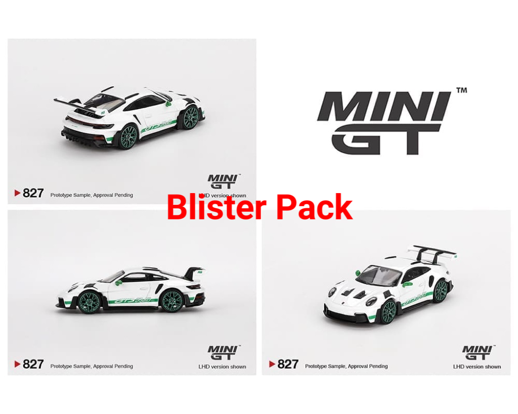 Mini GT 1:64 Porsche 911 (992) GT3 RS Tribute to Carrera RS Package MGT00827-BL