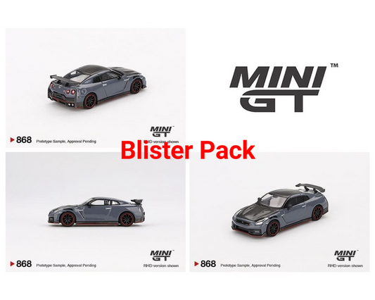 Mini GT 1:64 Nissan GT-R Nismo 2024 NISMO – Stealth Gray MGT00868-BL