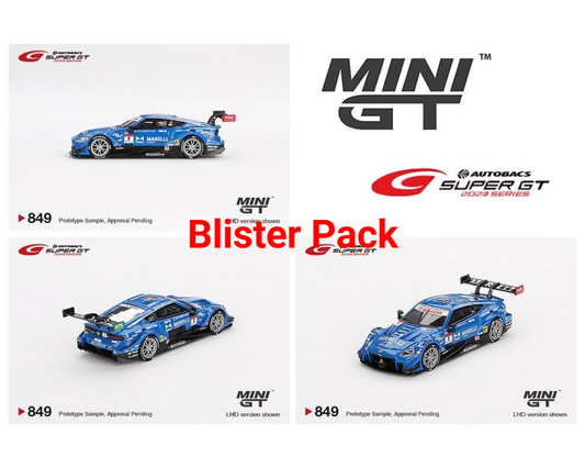 Mini GT 1:64 Japan Exclusive Nissan Z GT500 #1 “MARELLI IMPUL Z” TEAM IMPUL 2023 SUPER GT Series MGT00849-BL
