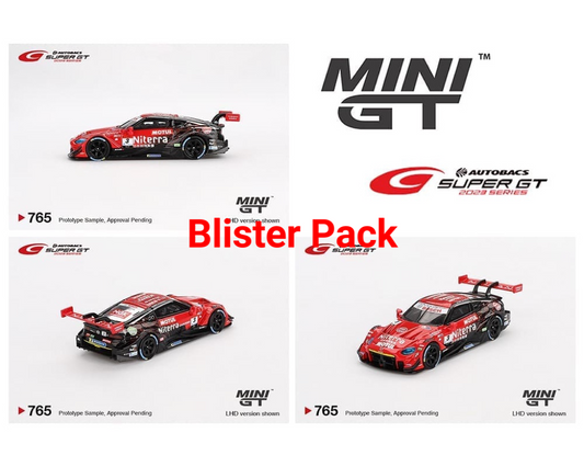 Mini GT 1:64 Japan Exclusive Nissan Z GT500 #3 “Niterra MOTUL Z” NDDP RACING 2023 SUPER GT SERIES Series MGT00765-BL