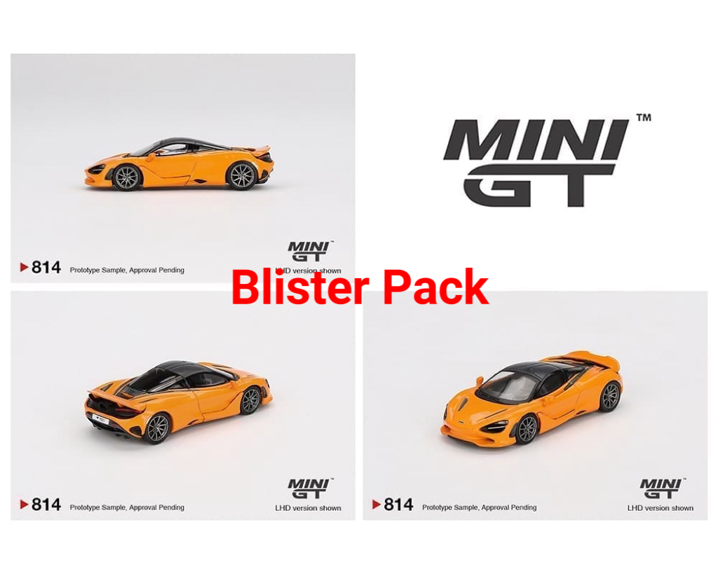 Mini GT 1:64 McLaren 750S McLaren – Orange – Limited Edition