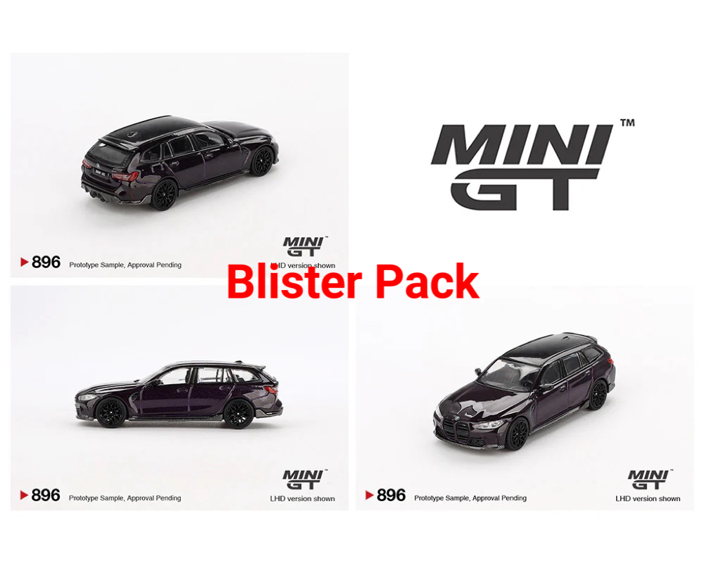 Mini GT 1:64 BMW M3 M Performance Touring – Daytona Violet MGT00896-BL