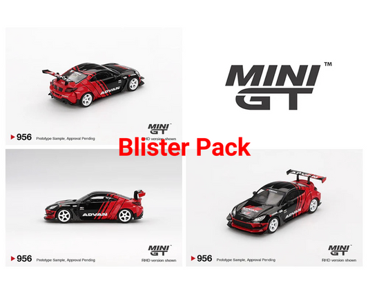 Mini GT 1:64 Toyota GR86 HKS TYPE R ADVAN – 2022 Tokyo Auto Salon MGT00956-BL